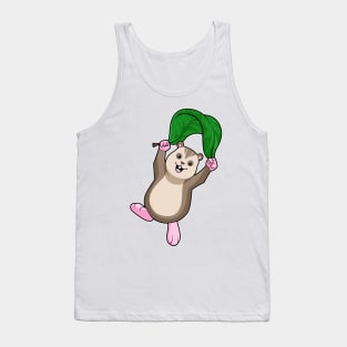 Hamster with Parachute Tank Top